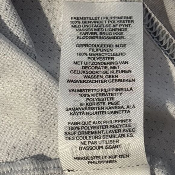 Gymshark Arrival Sleeveless T Shirt Men's Small Gray Camo Muscle Fitness Gym - Picture 14 of 16